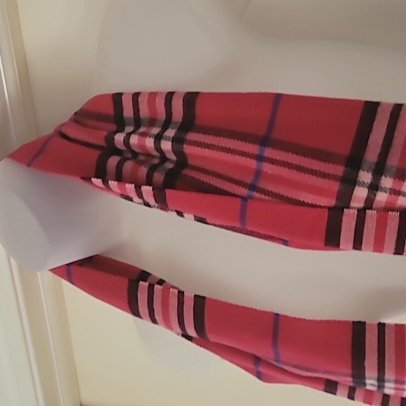 Burberry Cashmere Long Vintage Scarve Nova Check - Picture 14 of 16